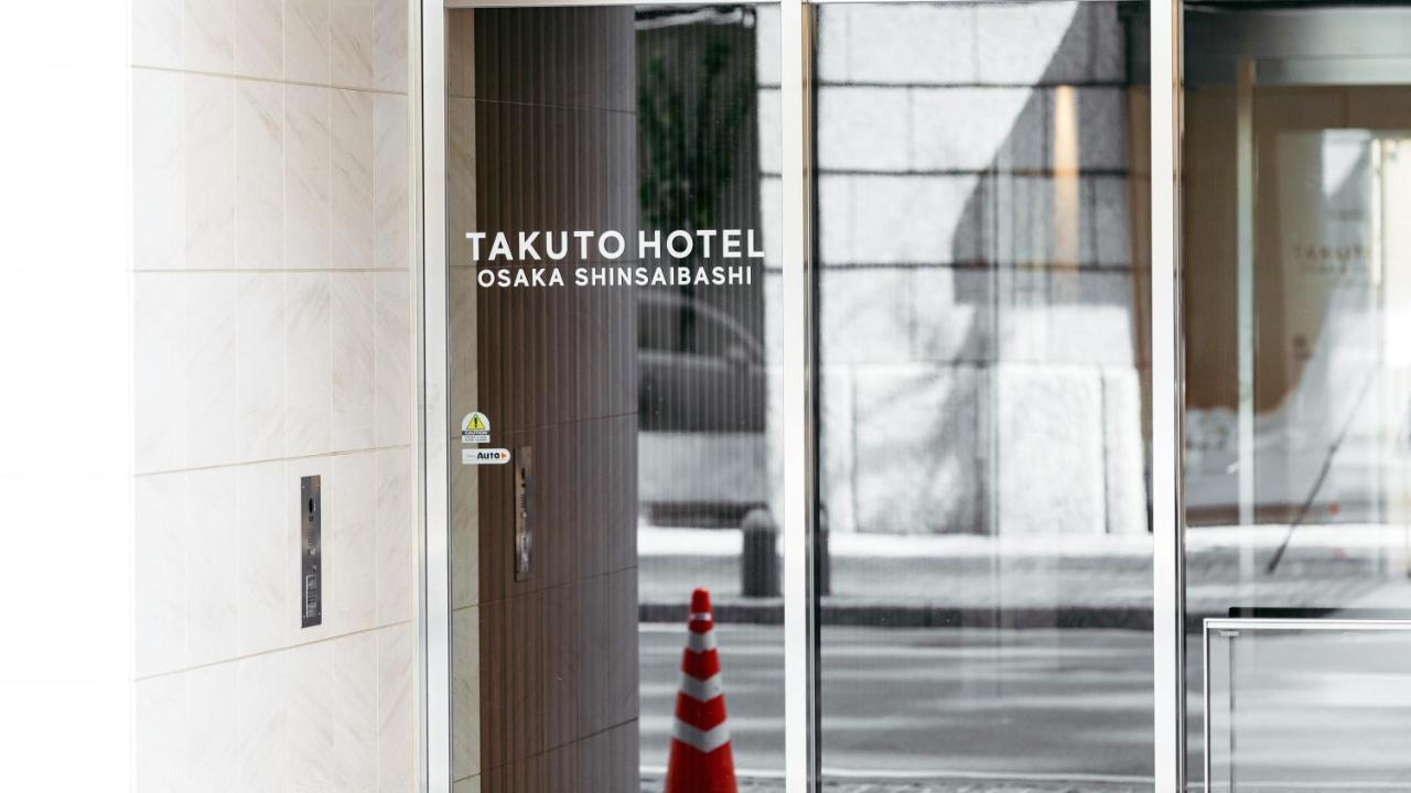 Takuto Hotel Osaka Shinsaibashi Exterior foto